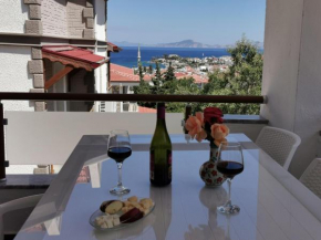 New 2 plus 1 apartment with sea view in Datça Center